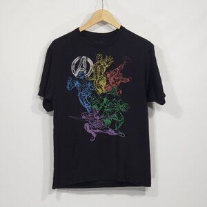 Marvel  Avengers Assemble  Black T-Shirt  Boys Youth XL 18/20